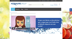 Desktop Screenshot of amelhoragua.com.br